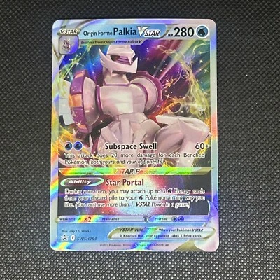 Origin Forme Palkia VSTAR SWSH254 Pokemon Sword & Shield Promo Cards Holo - Image 1 of 2