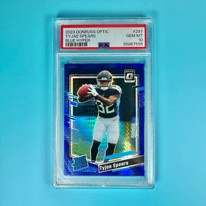 2023 Panini Donruss Optic - Blue Hyper Prizm #297 Tyjae Spears (RC) 📈🔥 - Bild 1 von 2
