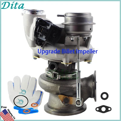 793647-0002 MGT2256 Turbocargador Billet para BMW 550i 650i 750i X5 X6 4,4 L N63 V8 Foto 1 de 4