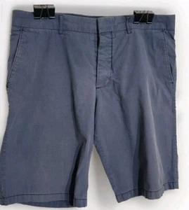 H&M Men's Shorts Lightweight Blue Chino Style Casual Size 9.5" Inseam 34R - Picture 1 of 7