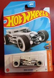 Hot Wheels 2024 K Case Treasure Hunt Bone Shaker White - Picture 1 of 2
