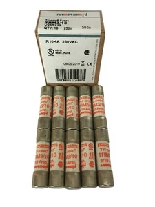 FERRAZ SHAWMUT MERSEN TRM 3/10 300mA 250V Tri-onic Fuse JPSF689 Pack of 1/5/10 - Picture 1 of 5