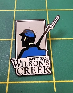 Battle of Wilson's Creek Travel Souvenir Lapel Pin Springfield MO Civil War Site - Picture 1 of 2