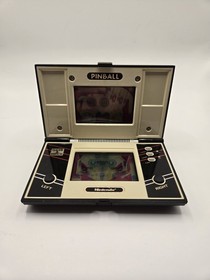 Game And Watch By Nintendo Multiscreen Pinball Working No Battery Cover 