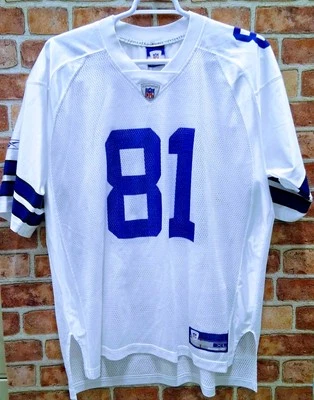 Camiseta blanca Terrell Owens de los Dallas Cowboys #81 para hombre XL Reebok equipo de la NFL Foto 1 de 4