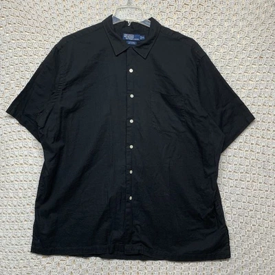 Camisa Polo Ralph Lauren Caldwell De Colección Hombres 2XL Abotonada 100% Algodón Cuello Lazo Foto 1 de 4