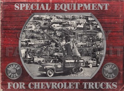 1951 Chevrolet Truck Silver Book Special Equipment Dealer Album - Image 1 of 2
