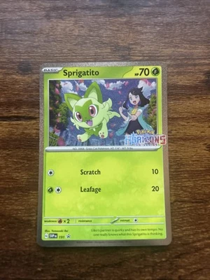 Sprigatito 191 Sv: Scarlet & Violet Promo Cards Holo - Image 1 of 2