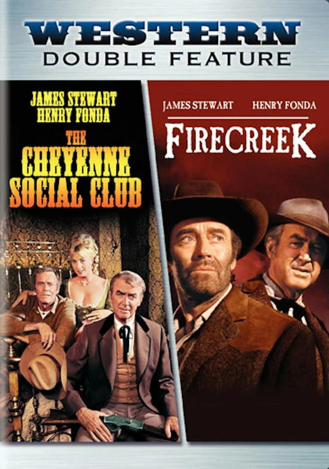 The Cheyenne Social Club / Fire Creek DVD  NEW - Imagem 1 de 2