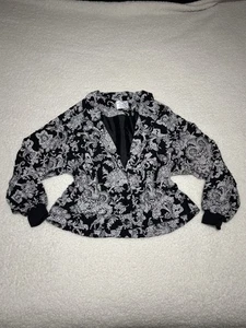 Country Sophisticates By Pendleton Women Tapestry Print Bomber Style Jacket - Picture 1 of 10