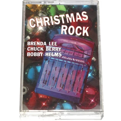 Christmas Rock : Brenda Lee Chuck Berry Bobby Helms (Cassette Tape 1991) TESTED - Image 1 of 4
