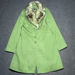 Rampage Penny Lane Style Jacket Women’s Medium Corduroy Faux Fur Vintage Y2K - Picture 1 of 9