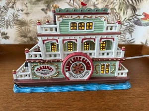 Lemax 2016 Lady Luck Casino 65146 beleuchtetes Weihnachtsdorf Boot Sears Exc - Bild 1 von 9