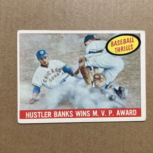 1959 Topps #469 - Baseball Thrills: Ernie Banks MVP - Bild 1 von 2