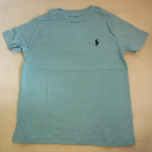 Polo Ralph Lauren Boys T Shirt Top Turquoise Kid's Age 10-12 Ralph Lauren L NEW - Picture 1 of 24