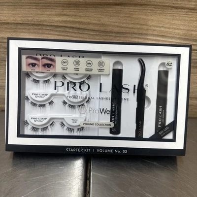 Pro Lash Full Starter Kit | Professionally Styled Lashes at Home | Wispy 15 - Image 1 of 4
