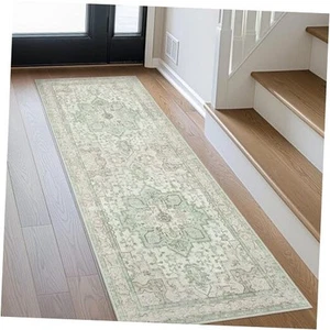  2'6''x12 Runner Rugs for Hallway, Machine Washable Non 2'6''X12' Oat Light - Picture 1 of 7