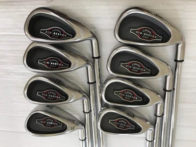 Callaway Big Bertha 2002 Iron #4-10.W(8Clubs)/NS/Flex:S/Ironset - Image 1 of 4