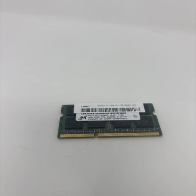 Micron 4GB 2Rx8 PC3-10600S-9-10-FP DDR3 Laptop Memory Ram MT16JSF51264HZ-1G4D1 - Image 1 of 4
