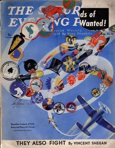 1941 Saturday Evening Post August 23 - Insignias shown; The Germans are coming - Picture 1 of 1