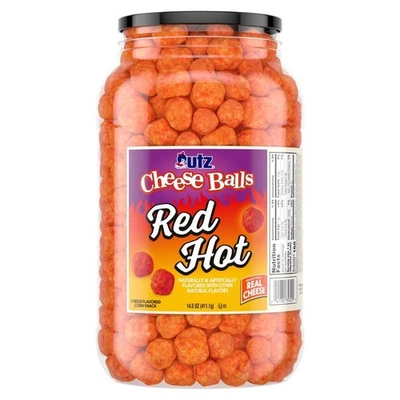 Бочка Utz Red Hot Cheeseball 14,5 унции - Изображение 1 из 4