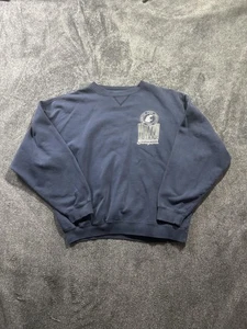 Washington State Cougars Sweatshirt Mens Large Blue NCAA College Gear Crewneck - Picture 1 of 7