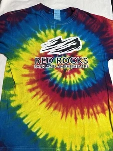 Camiseta Red Rock Park And Amphitheater Tie Dye Talla L - Imagen 1 de 3