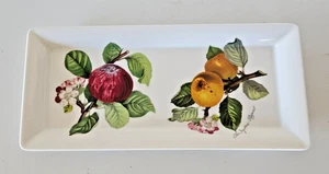 Vintage Portmeirion Pomona Rechteck Servierschale/Tablett 11-3/4" x 5-1/2" - Bild 1 von 6