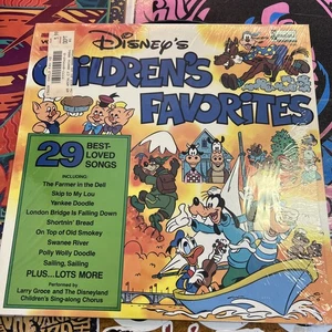 Disney Children's Favorites Vol 2 Vinyl LP Disneyland Records 1970's EX Shrink - Picture 1 of 4