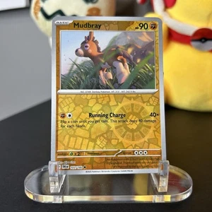 Mudbray (Reverse Holo) - 107/182 - Destined Rivals - NM/M - Pokemon - Imagen 1 de 3