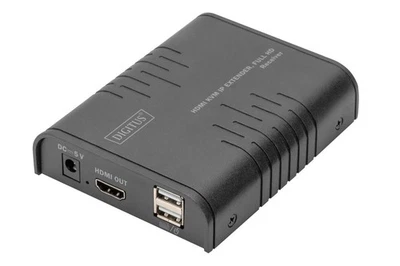 Digitus HDMI KVM IP Extender Receiver, Full HD - Bild 1 von 3