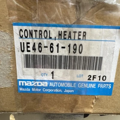 Mazda UE46-61-190 Heater Control 1990-93 Mazda B2200 & B2600 NOS - Image 1 of 4