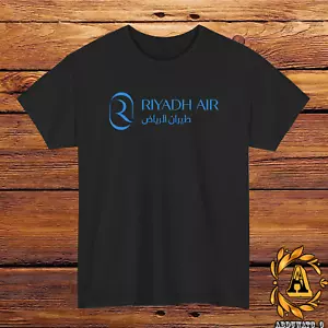 Camiseta Riyadh Air Airlines Logo Negro/Gris/Blanco/Azul Marino/Rojo/Azul Claro S-5XL - Imagen 1 de 16