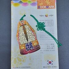 Beautiful Design Korean Queen Costume Brass Metal Bookmark for Book Tourism Gift