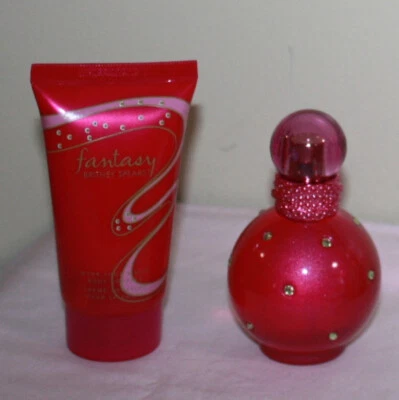 Fantasy Britney Spears 2 pc Set  Edp 1 oz +  Body Souffle  New UnBoxed - Image 1 of 2