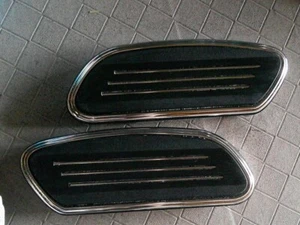Tableros de piso izquierdo derecho Harley Streamliner piso Touring Softail D35-G - Imagen 1 de 3