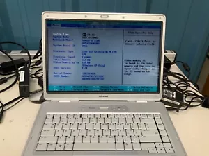 15.4" HP Presario C500 Celeron M 52 1.6 GHz/512MB RAM/SIN HDD *PROBADO FUNCIONA COMO ESTÁ* - Imagen 1 de 10