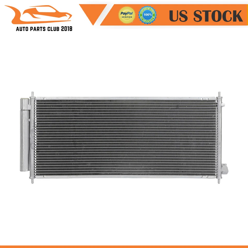 For 2007 Honda Fit 2008 Honda Fit Aluminum AC Condenser Fits 3593 condenser Foto 1 de 4