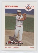 1991 Line Drive Pre-Rookie AAA Kurt Brown #628