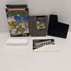 Teenage Mutant Ninja Turtles TMNT. Nintendo NES. CIB. Foam, Manual, Box, Sleeve - Picture 1 of 17