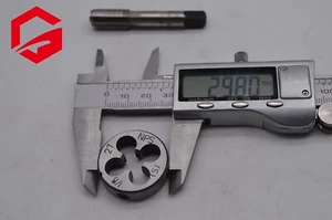 1/8-27 NPS Hss Tap And Die Machine Thread Tap and NPS Round Die Right Hand - Picture 1 of 6