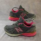 New Balance 990v4 Damskie 9 Sneakersy Sportowe buty tenisowe Bieganie Spacer Różowe Szare