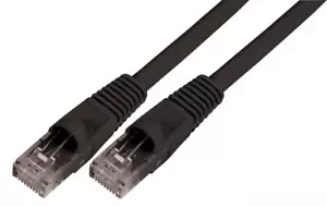 9.84FT, 3M, Noir, Snagless CAT6 UTP Lsoh Éthernet Brassage Câble, E Pour - Picture 1 of 1