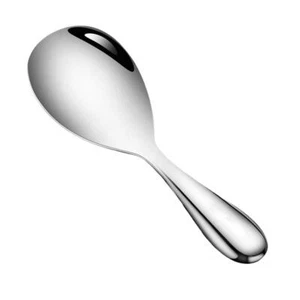 steel rice spoon For serving rice H3E8 Y6W0 - Picture 1 of 14