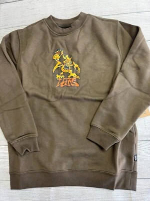Sudadera Vans Niños Jóvenes Niños Talla M 10-12 Nueva Goblin Step Crew Skate Pullover Foto 1 de 4