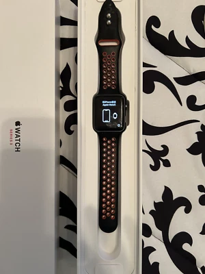  Apple Series 3 42mm Space Gray Sport Watch - Image 1 of 4