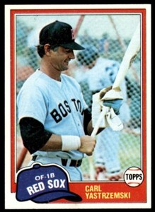 1981 Topps #110 Carl Yastrzemski Red Sox NM-MT *431