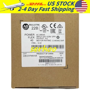 22BD1P4N104 Allen Bradley 22B-D1P4N104 Powerflex 40 0,4 KW 0,5 HP AC Drive - Imagen 1 de 4