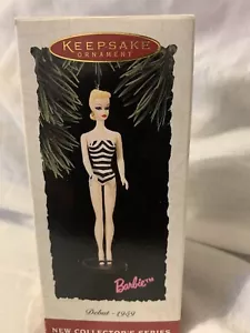 Hallmark Barbie Debüt 1959 Andenken Weihnachtsschmuck 1994 MIT BOX SCHÖN - Bild 1 von 3