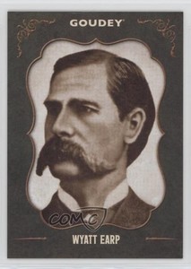 2022 Upper Deck Goudey Wild West Weekly Green Wyatt Earp #26 00yc